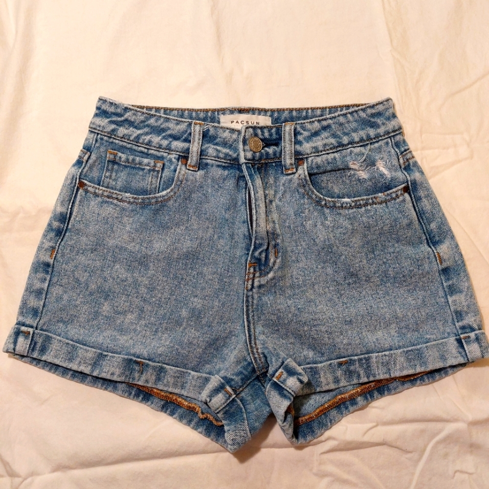 Pacsun Denim Mom Shorts